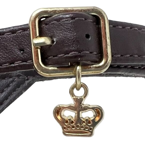 Juicy Couture Poetry Womens Logo Brown Brown Point Toe Flat Sling Back Size 8M - Picture 7 of 13